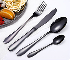 Gold Plated Stainless Steel Cutlery Set - Set of Four