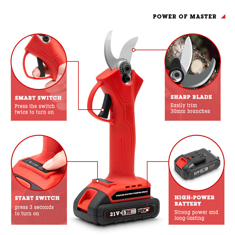 Electric Garden Scissors - Effortless Gardening