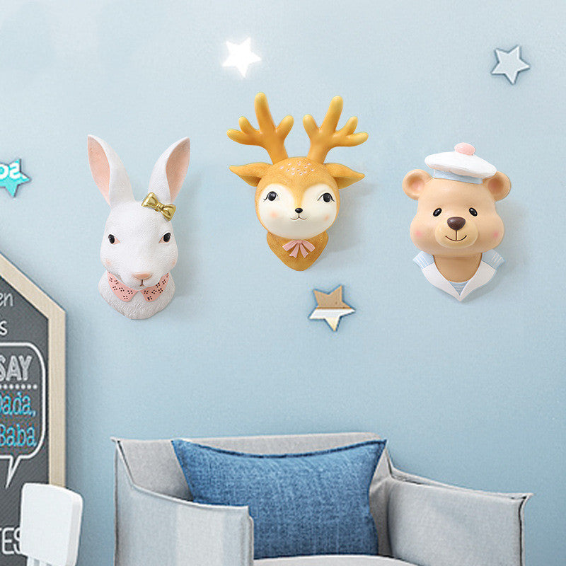 Original Cartoon Rabbit Wall Decor - Home Delight