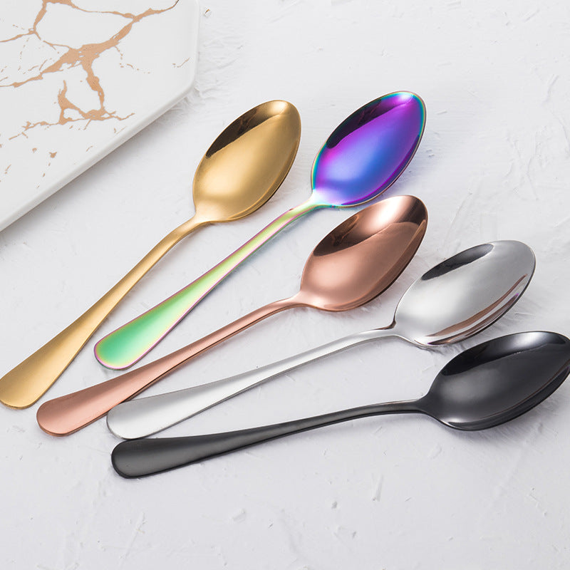 Gold Plated Stainless Steel Cutlery Set - Set of Four