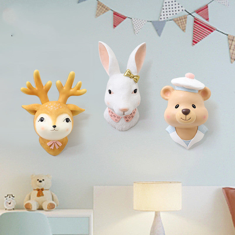 Original Cartoon Rabbit Wall Decor - Home Delight