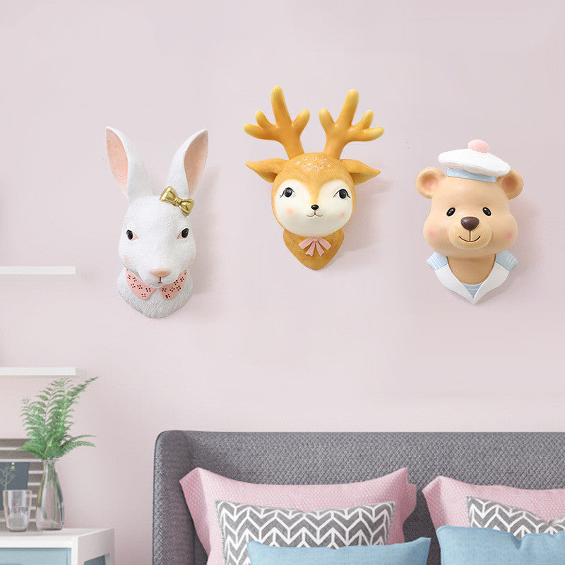 Original Cartoon Rabbit Wall Decor - Home Delight
