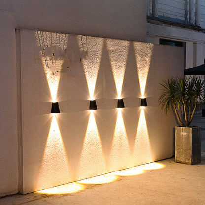 Solar Outdoor Wall Lamp - Waterproof Corridor Lighting