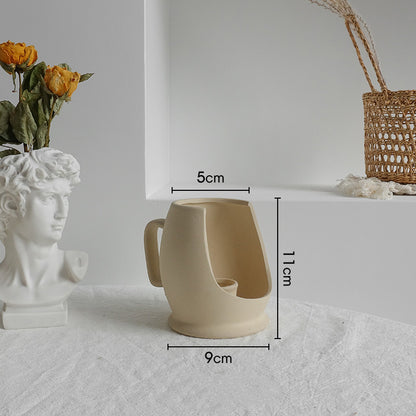 Simplicity Ceramic Vase - Dry Flower Arrangement