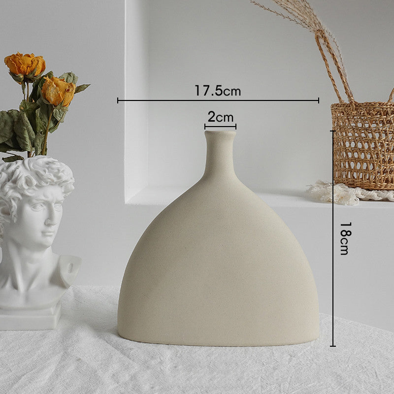 Simplicity Ceramic Vase - Dry Flower Arrangement