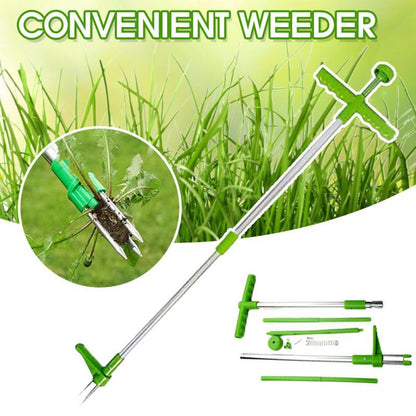 Long Handle Weed Puller - Easy Weed Removal