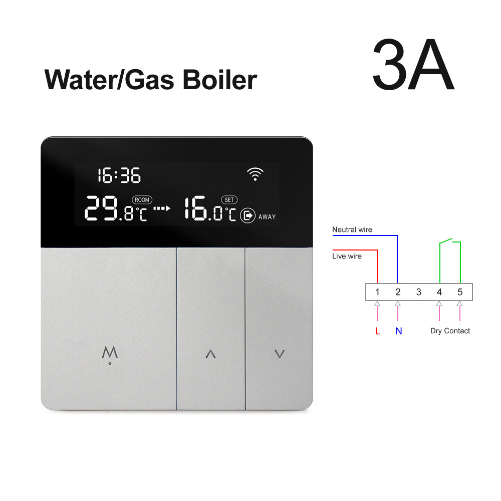 LCD Temperature Control Voice WiFi Thermostat