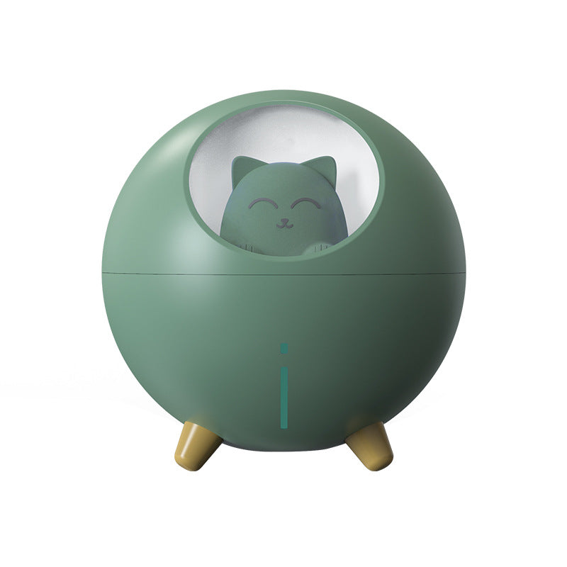 Planet Cat Night Light Humidifier - USB Powered