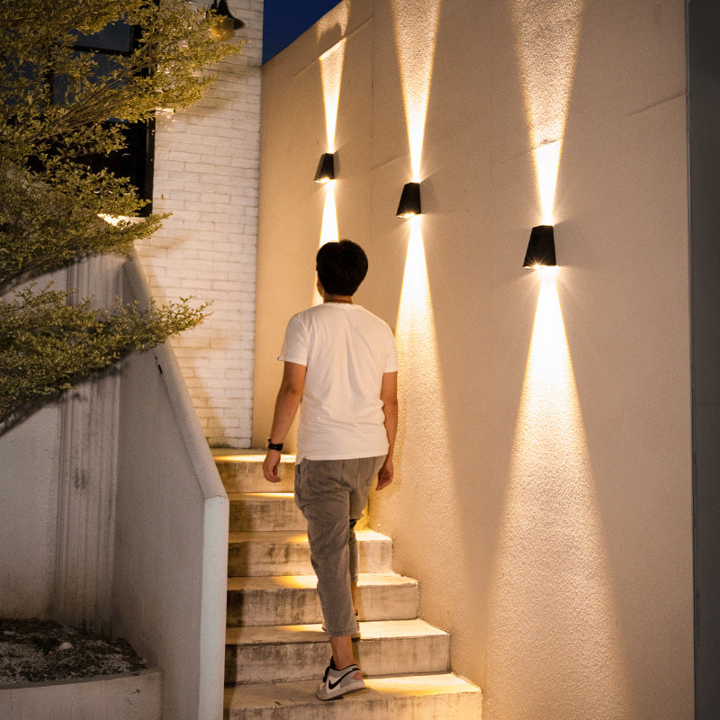 Solar Outdoor Wall Lamp - Waterproof Corridor Lighting