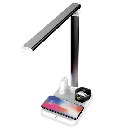 LED Desk Lamp with Wireless Charger - Efficient Lighting