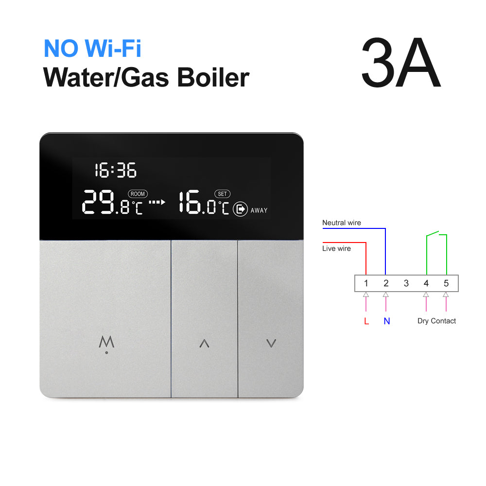 LCD Temperature Control Voice WiFi Thermostat