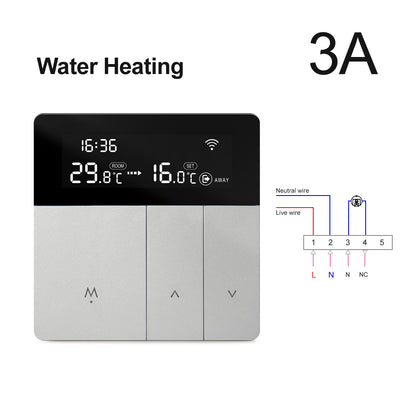 LCD Temperature Control Voice WiFi Thermostat