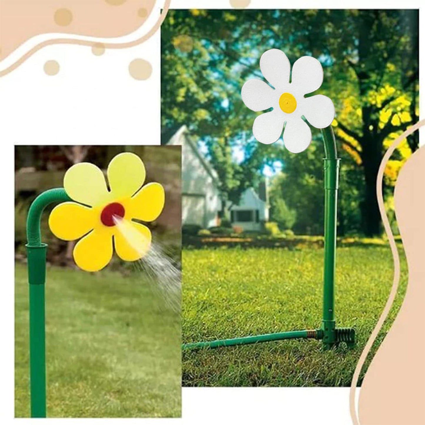 Sunflower Sprinkler - Garden Watering Tool