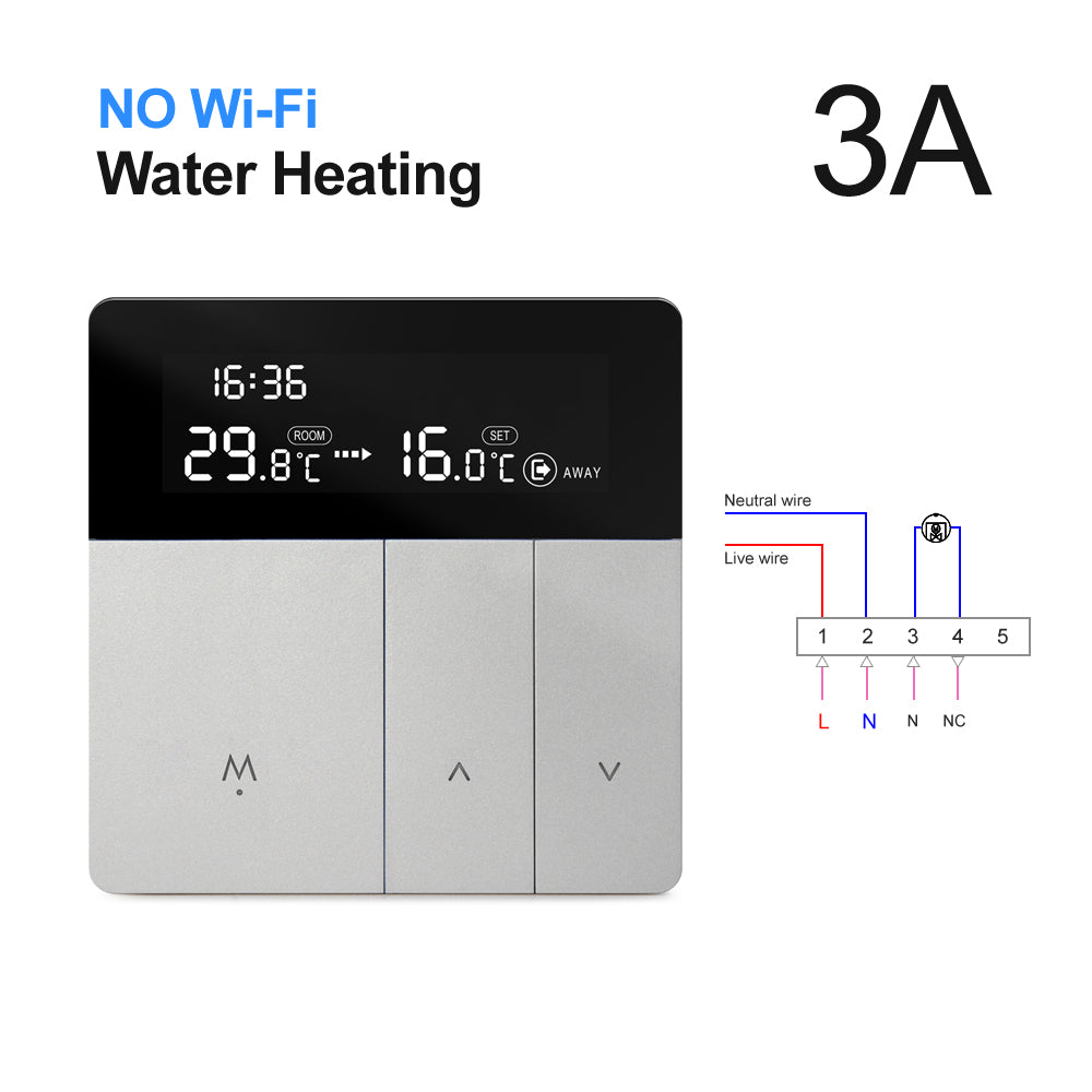 LCD Temperature Control Voice WiFi Thermostat