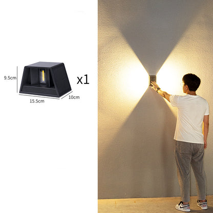 Solar Outdoor Wall Lamp - Waterproof Corridor Lighting