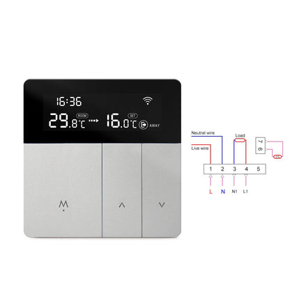 LCD Temperature Control Voice WiFi Thermostat